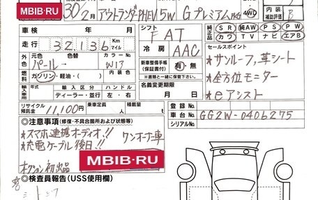 Mitsubishi Outlander III рестайлинг 3, 2018 год, 2 250 000 рублей, 18 фотография