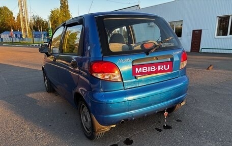 Daewoo Matiz I, 2011 год, 180 000 рублей, 5 фотография