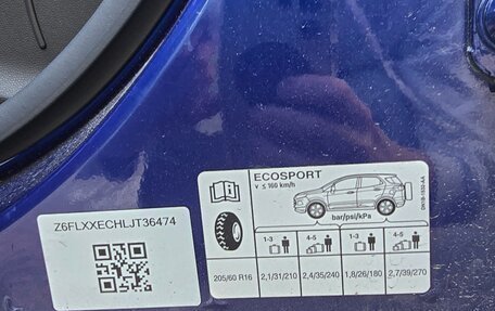 Ford EcoSport, 2018 год, 1 499 000 рублей, 11 фотография