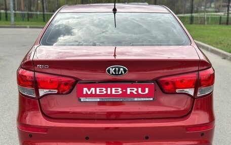 KIA Rio III рестайлинг, 2016 год, 1 175 000 рублей, 11 фотография