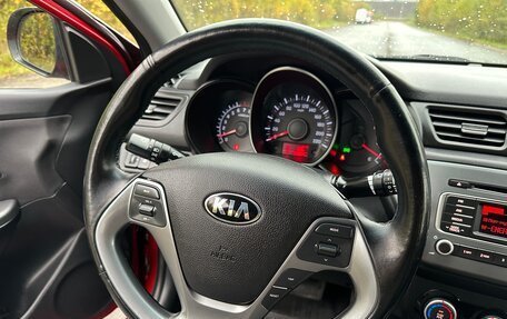 KIA Rio III рестайлинг, 2016 год, 1 175 000 рублей, 31 фотография