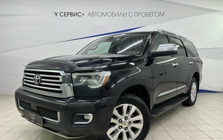 Toyota Sequoia II рестайлинг, 2018 год, 6 300 000 рублей, 28 фотография