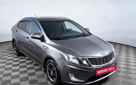 KIA Rio III рестайлинг, 2013 год, 735 000 рублей, 3 фотография