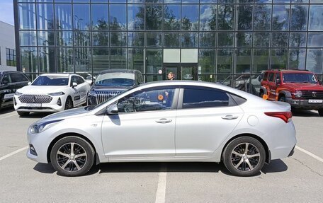 Hyundai Solaris II рестайлинг, 2019 год, 1 370 000 рублей, 10 фотография