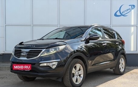 KIA Sportage III, 2013 год, 1 350 000 рублей, 2 фотография