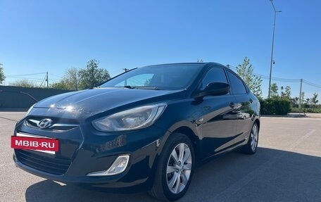 Hyundai Solaris II рестайлинг, 2011 год, 790 000 рублей, 3 фотография