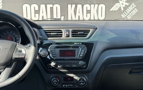 KIA Rio III рестайлинг, 2012 год, 835 000 рублей, 20 фотография