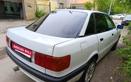 Audi 80, 1990 год, 277 000 рублей, 5 фотография
