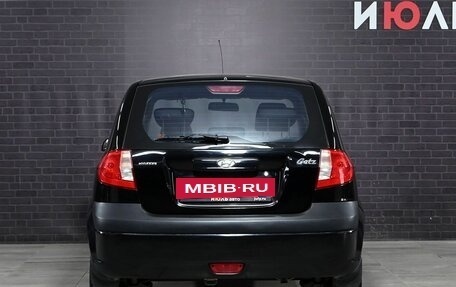 Hyundai Getz I рестайлинг, 2010 год, 580 000 рублей, 5 фотография