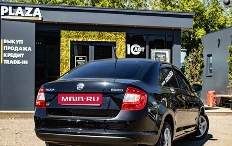 Skoda Rapid I, 2014 год, 1 179 000 рублей, 3 фотография
