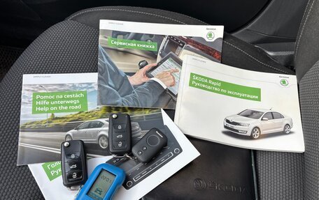 Skoda Rapid I, 2014 год, 1 300 000 рублей, 14 фотография