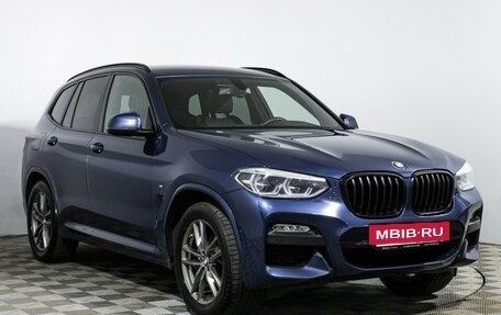 BMW X3, 2019 год, 3 579 898 рублей, 3 фотография