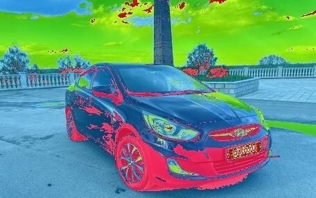 Hyundai Solaris II рестайлинг, 2012 год, 780 000 рублей, 9 фотография