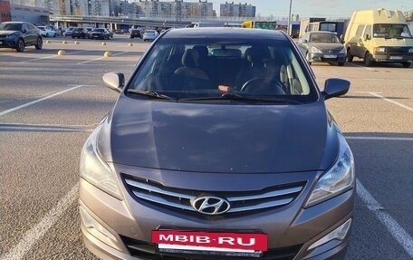 Hyundai Solaris II рестайлинг, 2014 год, 1 100 000 рублей, 10 фотография