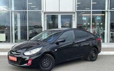Hyundai Solaris II рестайлинг, 2012 год, 820 000 рублей, 1 фотография