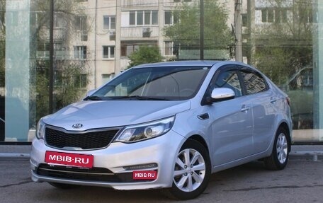 KIA Rio III рестайлинг, 2017 год, 1 049 000 рублей, 1 фотография