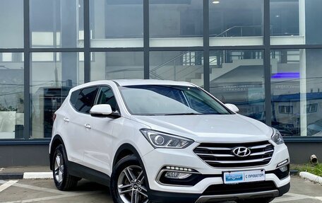 Hyundai Santa Fe III рестайлинг, 2016 год, 2 499 000 рублей, 3 фотография