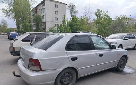 Hyundai Accent II, 2002 год, 145 000 рублей, 9 фотография