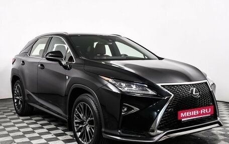 Lexus RX IV рестайлинг, 2017 год, 4 498 000 рублей, 3 фотография