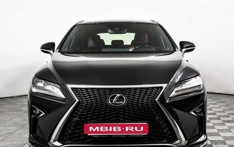 Lexus RX IV рестайлинг, 2017 год, 4 498 000 рублей, 2 фотография