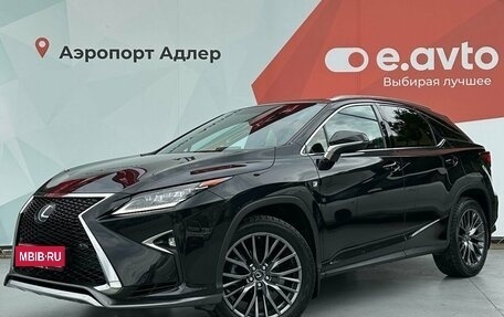 Lexus RX IV рестайлинг, 2016 год, 3 990 000 рублей, 1 фотография