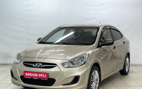 Hyundai Solaris II рестайлинг, 2011 год, 662 000 рублей, 1 фотография