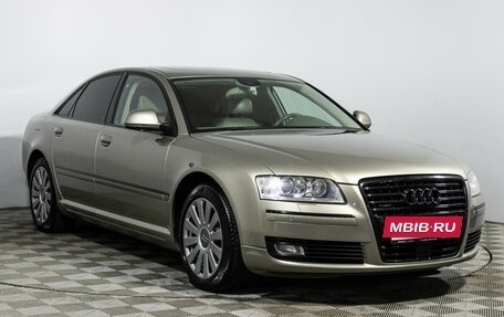 Audi A8, 2008 год, 1 960 200 рублей, 3 фотография