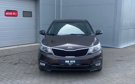 KIA Rio III рестайлинг, 2016 год, 950 000 рублей, 2 фотография