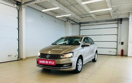 Volkswagen Polo VI (EU Market), 2017 год, 1 329 000 рублей, 2 фотография