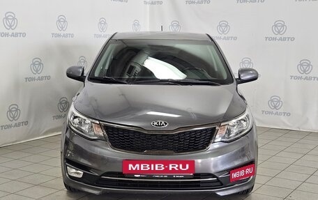 KIA Rio III рестайлинг, 2016 год, 1 015 000 рублей, 2 фотография