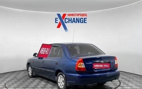 Hyundai Accent II, 2008 год, 383 000 рублей, 6 фотография