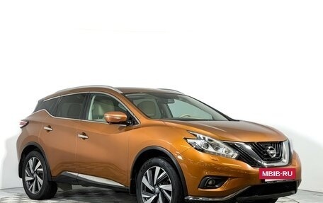 Nissan Murano, 2017 год, 2 256 000 рублей, 3 фотография