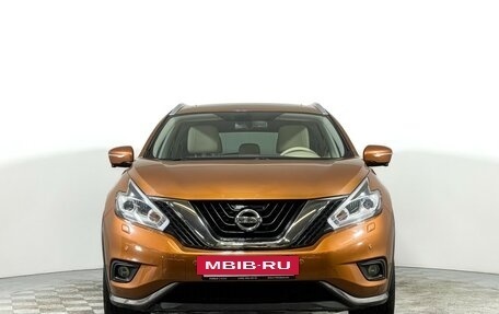 Nissan Murano, 2017 год, 2 256 000 рублей, 2 фотография