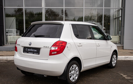 Skoda Fabia II, 2013 год, 575 000 рублей, 5 фотография