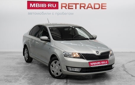 Skoda Rapid I, 2014 год, 903 000 рублей, 3 фотография
