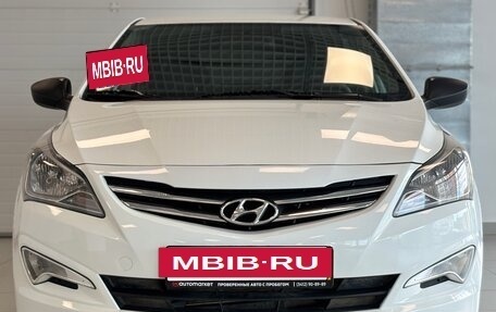 Hyundai Solaris II рестайлинг, 2015 год, 1 100 000 рублей, 2 фотография
