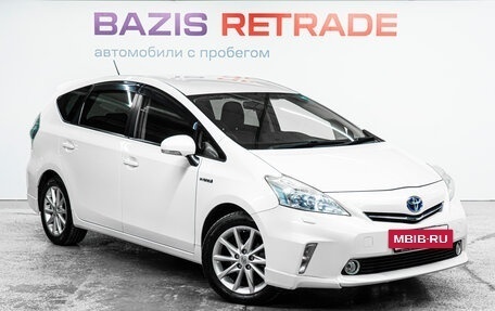 Toyota Prius Alpha I (ZVW40/41), 2012 год, 1 225 000 рублей, 3 фотография