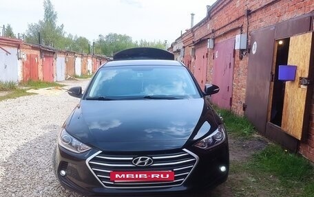 Hyundai Elantra VI рестайлинг, 2017 год, 1 450 000 рублей, 28 фотография