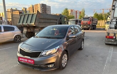 KIA Rio III рестайлинг, 2017 год, 940 000 рублей, 2 фотография