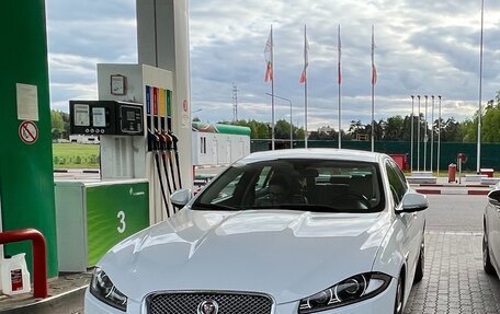 Jaguar XF I рестайлинг, 2014 год, 1 200 000 рублей, 2 фотография
