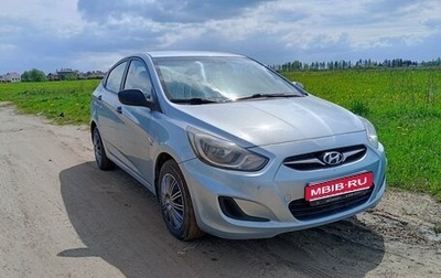 Hyundai Solaris II рестайлинг, 2012 год, 600 000 рублей, 1 фотография
