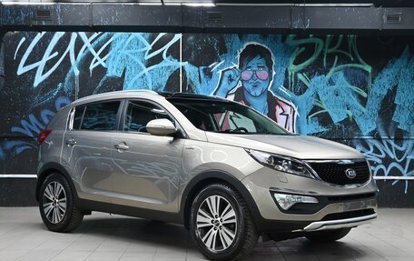 KIA Sportage III, 2015 год, 1 495 000 рублей, 2 фотография