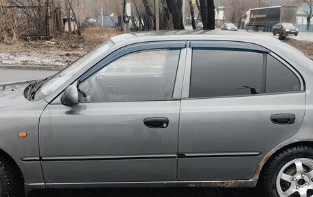 Hyundai Accent II, 2004 год, 300 000 рублей, 31 фотография