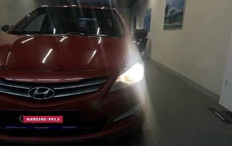 Hyundai Solaris II рестайлинг, 2015 год, 869 000 рублей, 15 фотография