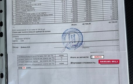 Toyota Land Cruiser Prado 150 рестайлинг 2, 2020 год, 7 350 000 рублей, 13 фотография