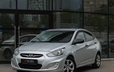 Hyundai Solaris II рестайлинг, 2012 год, 755 000 рублей, 1 фотография