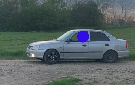 Hyundai Accent II, 2004 год, 350 000 рублей, 1 фотография