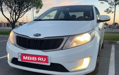 KIA Rio III рестайлинг, 2014 год, 825 000 рублей, 1 фотография