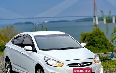 Hyundai Solaris II рестайлинг, 2012 год, 750 000 рублей, 1 фотография