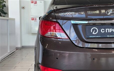 Hyundai Solaris II рестайлинг, 2014 год, 1 100 000 рублей, 7 фотография